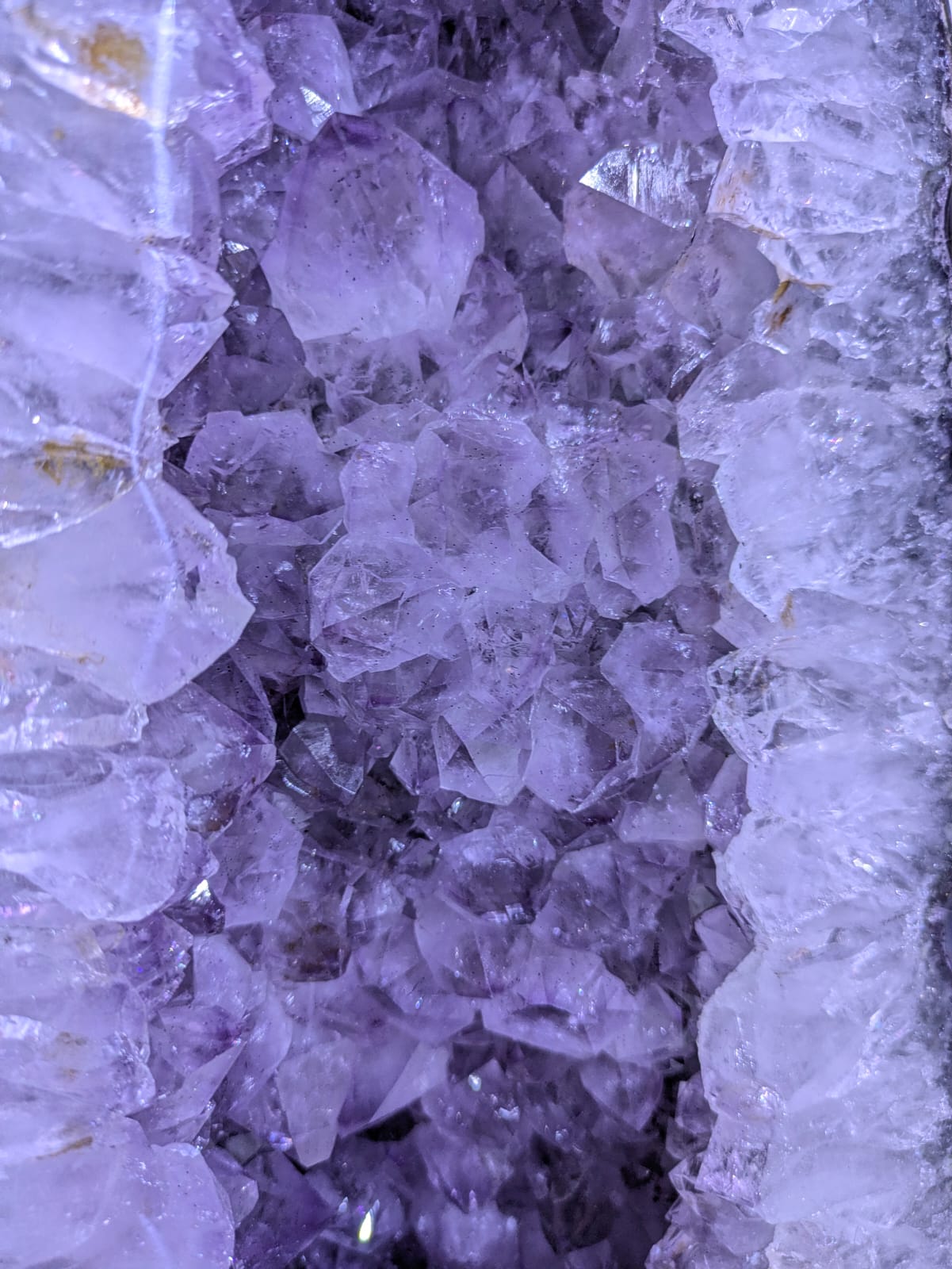 Schlanke Amethystdruse #403-GF