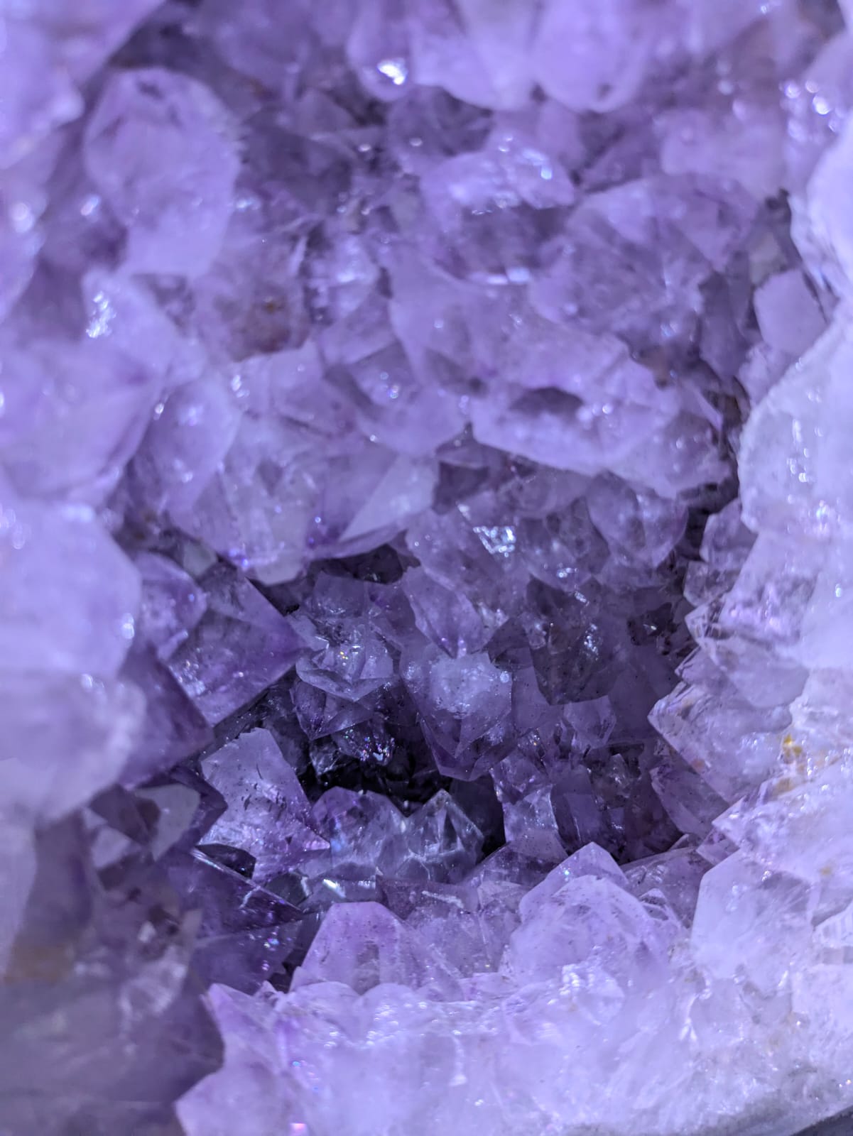Schlanke Amethystdruse #403-GF