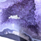 Amethystdruse mit Achatrand #407-GF