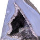 Amethystdruse mit Achatrand #410-SF