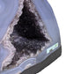Amethystdruse mit Achatrand #410-SF