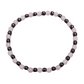 Kugelarmband Rosenquarz & Hämatit 4 mm
