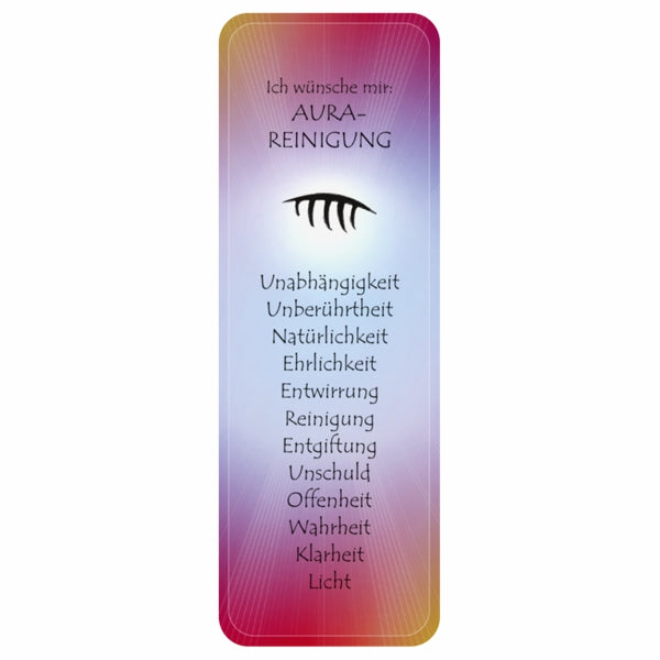 Wunscherfüllung Affirmationskärtchen Aurareinigung