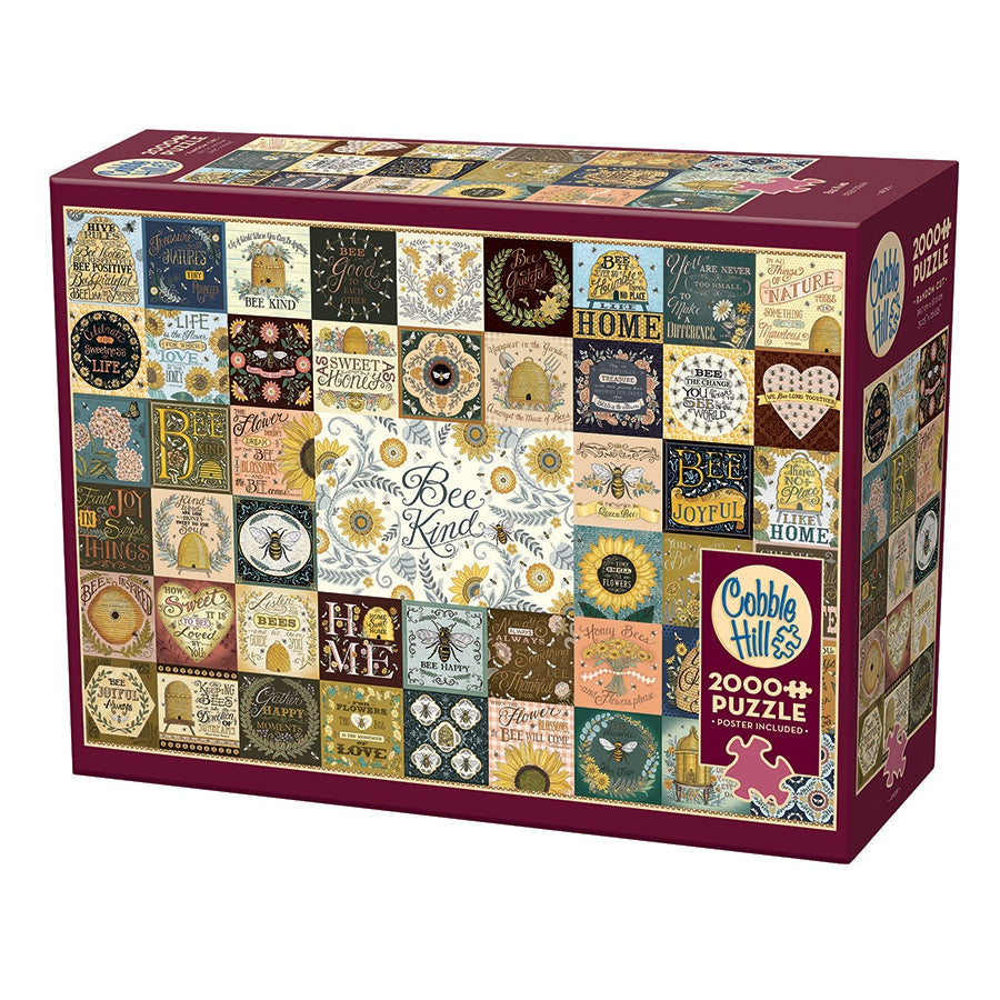 Bee Kind - 2000 Teile Puzzle