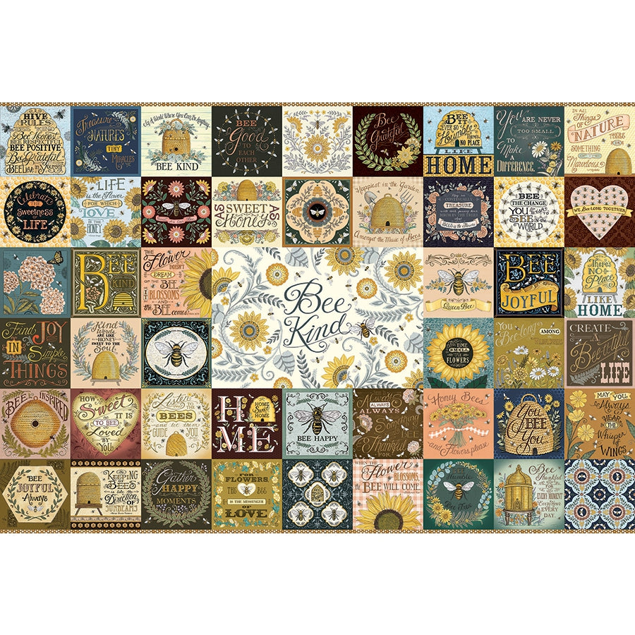 Bee Kind - 2000 Teile Puzzle