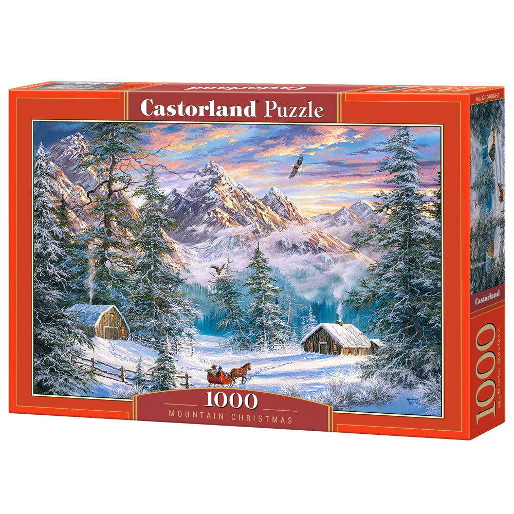 Mountain Christmas - 1000 Teile Puzzle