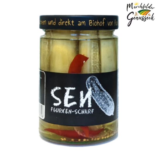 Senfgurken - scharf