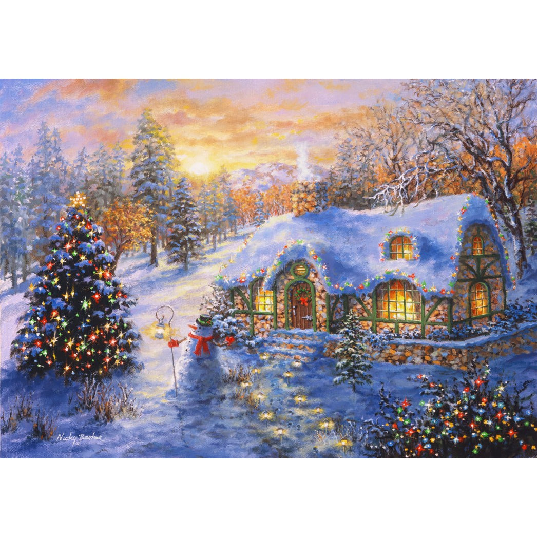 Christmas Cottage - 2000 Teile Puzzle