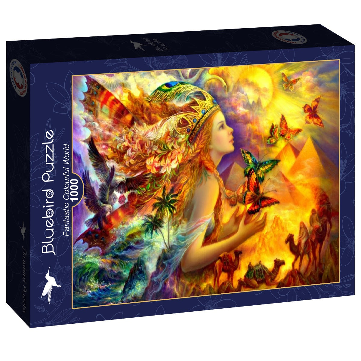 Fantastic Colourful World - 1000 Teile Puzzle