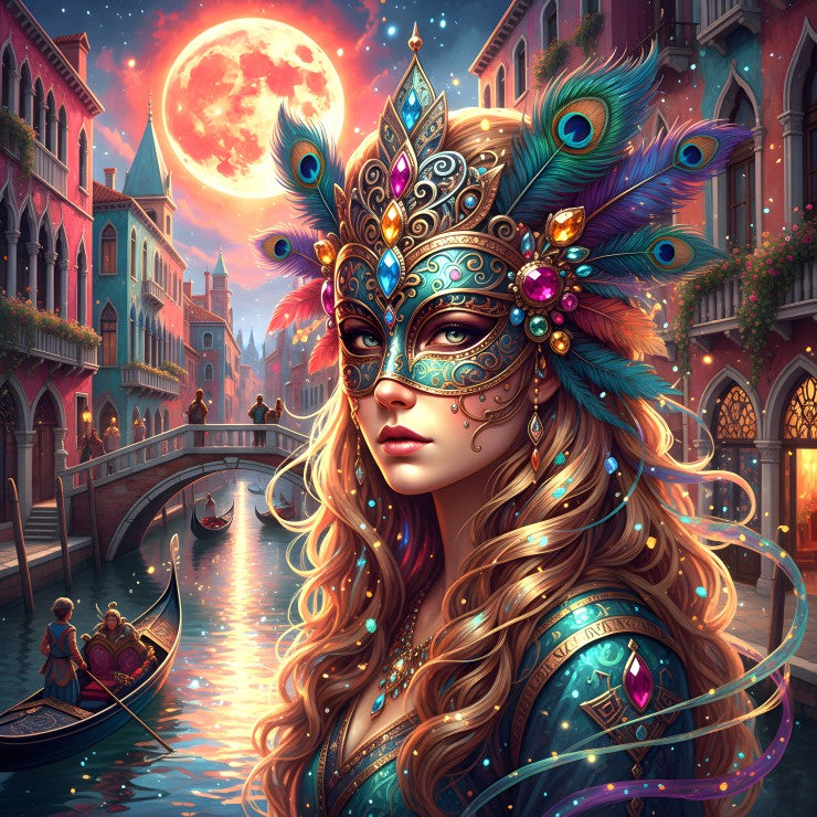 Venice Carnival - 1000 Teile Puzzle