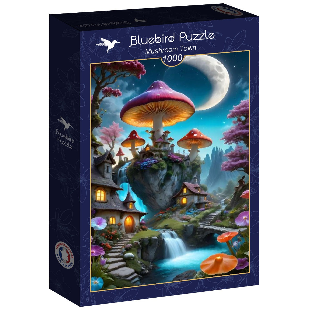 Mushroom Town - 1000 Teile Puzzle