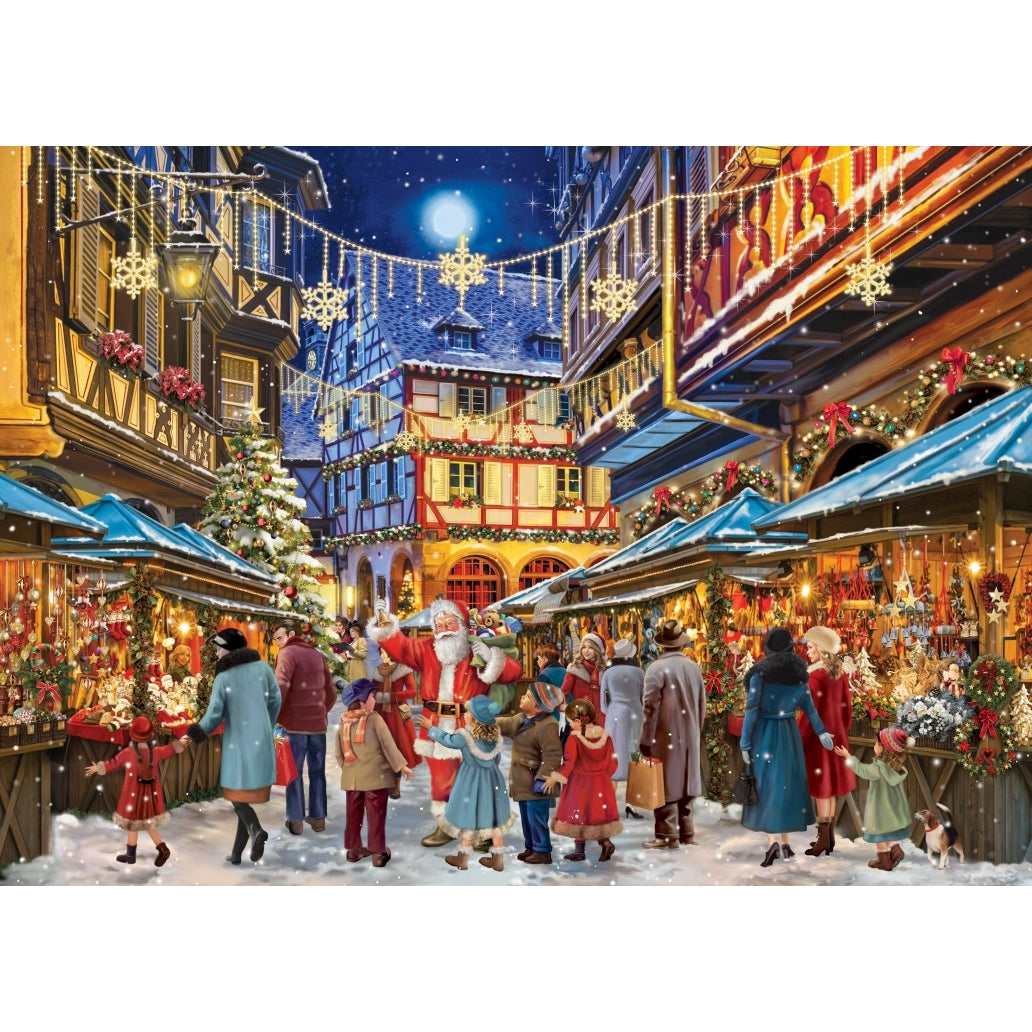 The Magic of the Christmas Market - 1500 Teile Puzzle