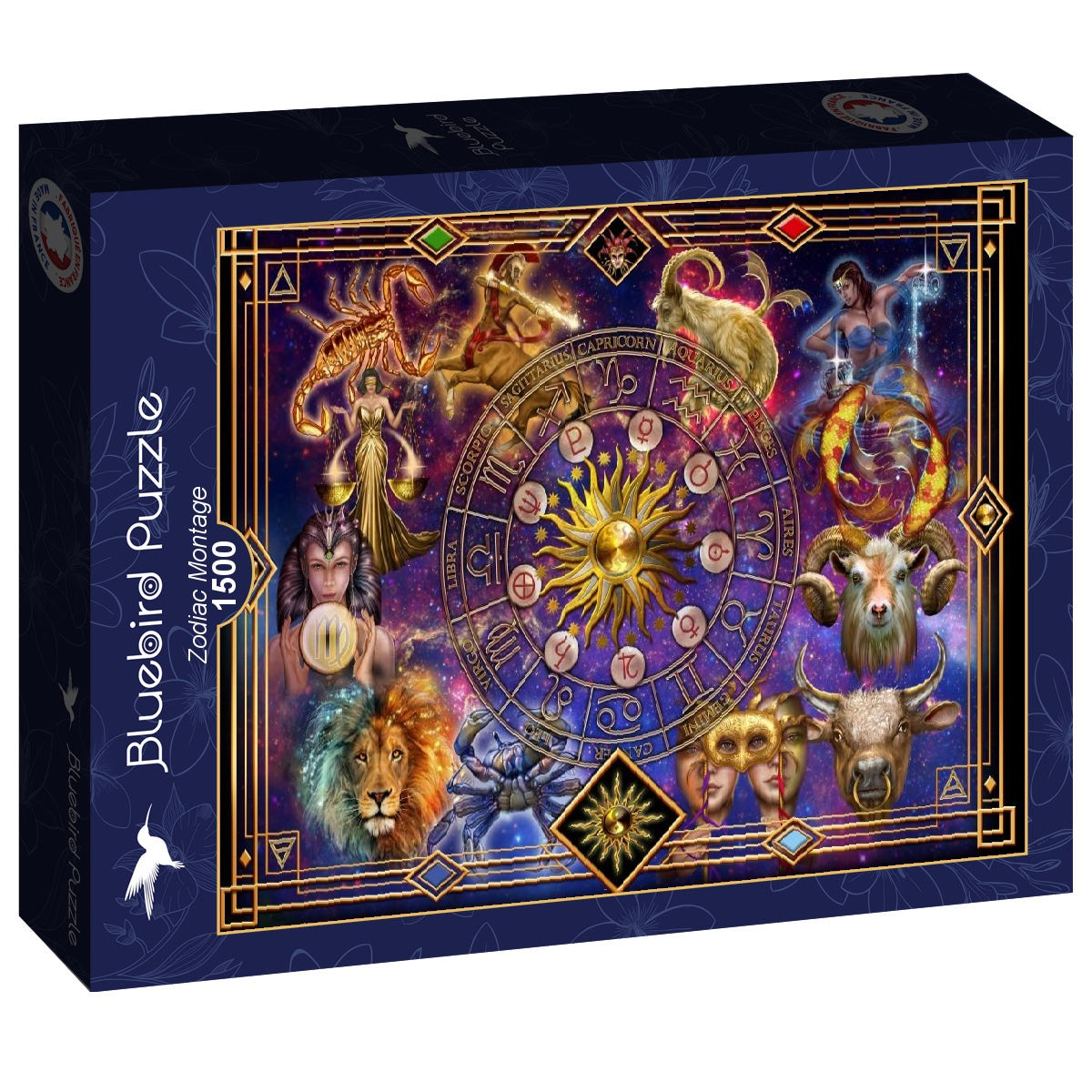 Zodiac Montage - 1500 Teile Puzzle