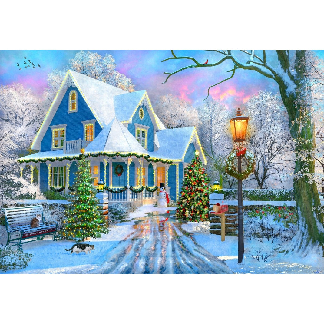 Christmas at Home - 1000 Teile Puzzle