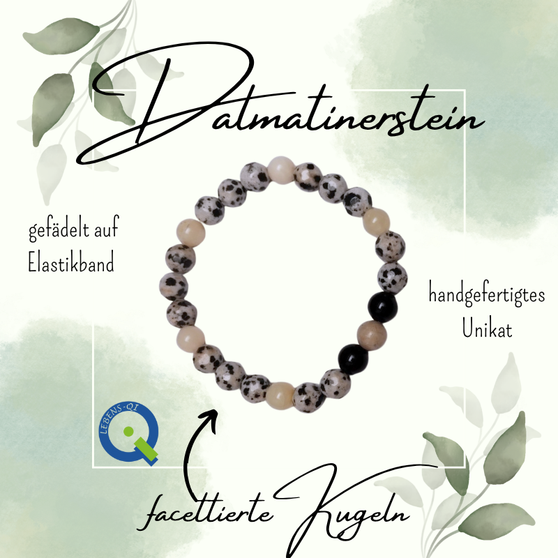 Stein Armband - Dalmatinerjaspis