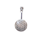 Donuthalter Blume des Lebens silber