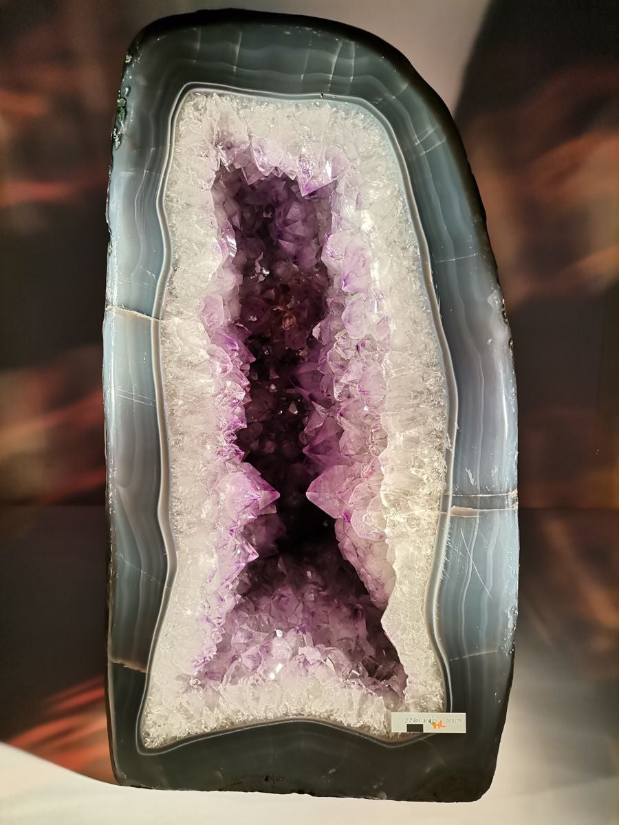 Amethystdrusenpaar