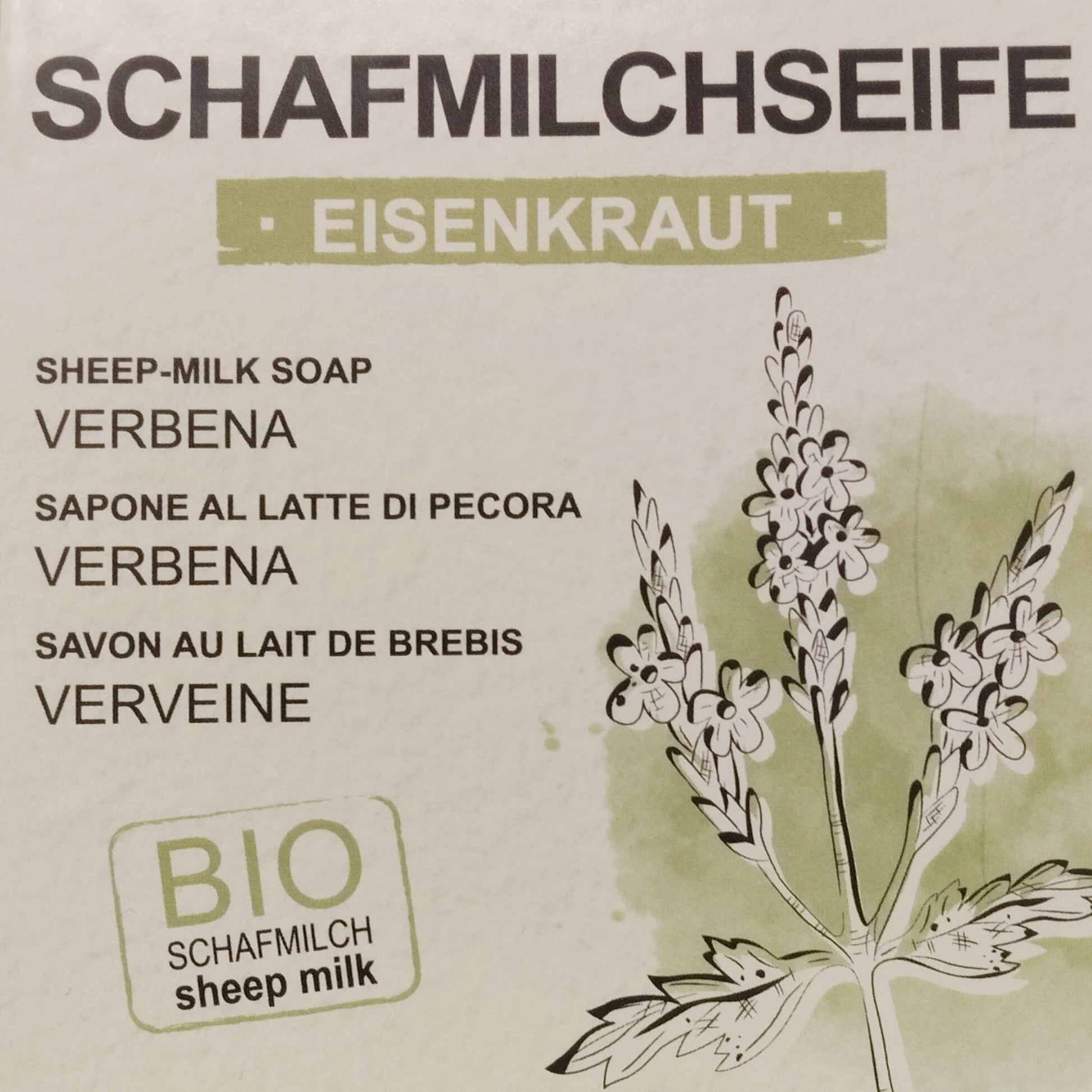 Schafmilchseife Eisenkraut