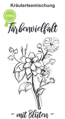 Farbenvielfalt - Kräuterteemischung