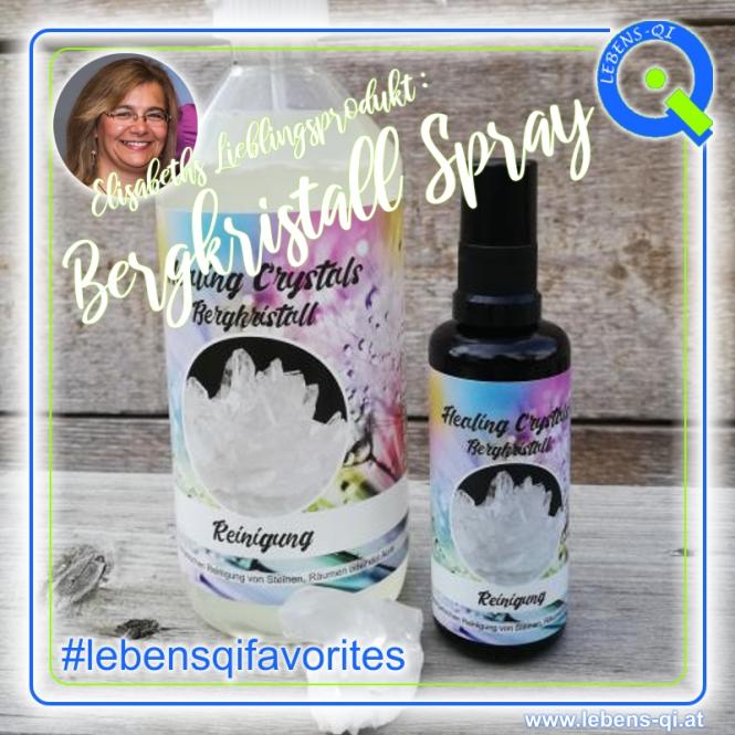 Reinigung - Bergkristall Spray