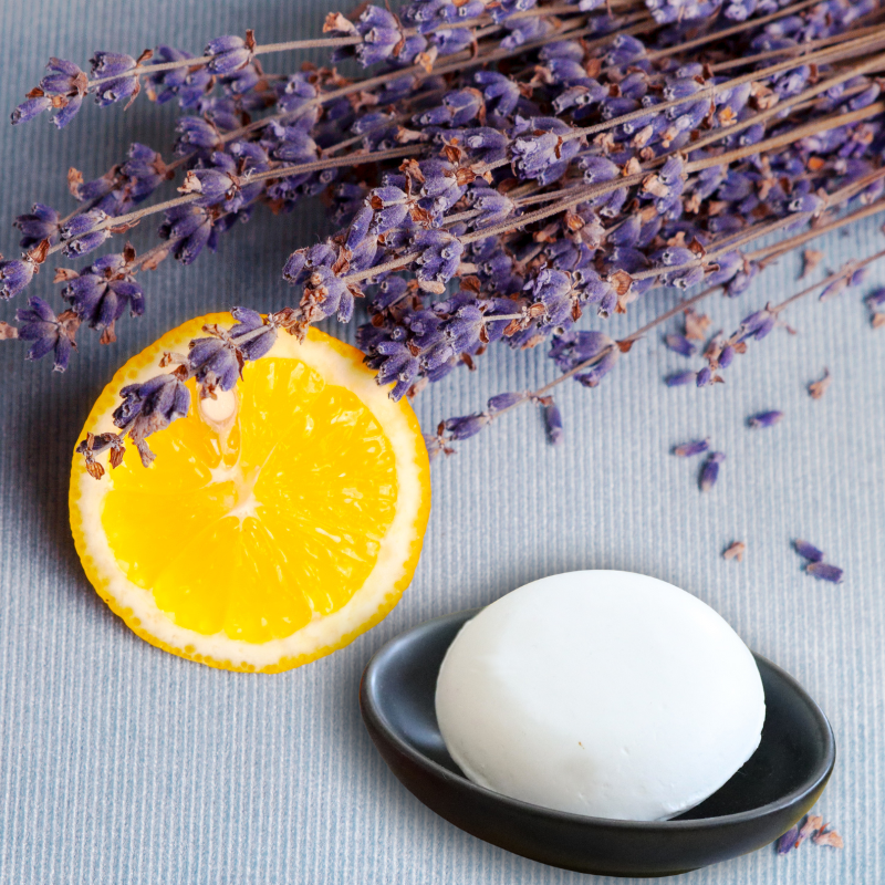 Lavendel-Zitrone Feste Dusche