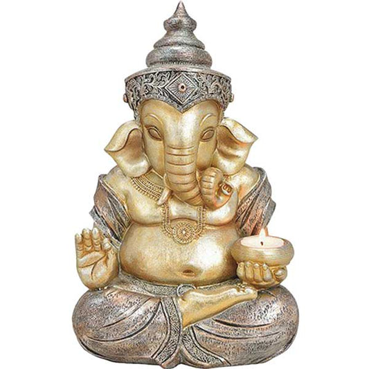 Großer Ganesha mit Teelichthalter