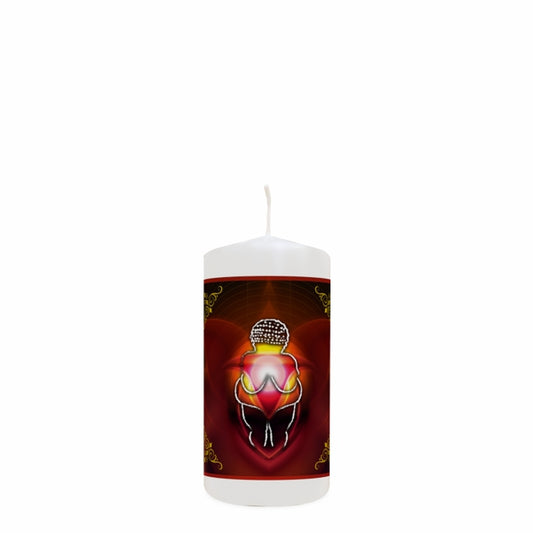 Göttin von Willendorf Energiekerze mini