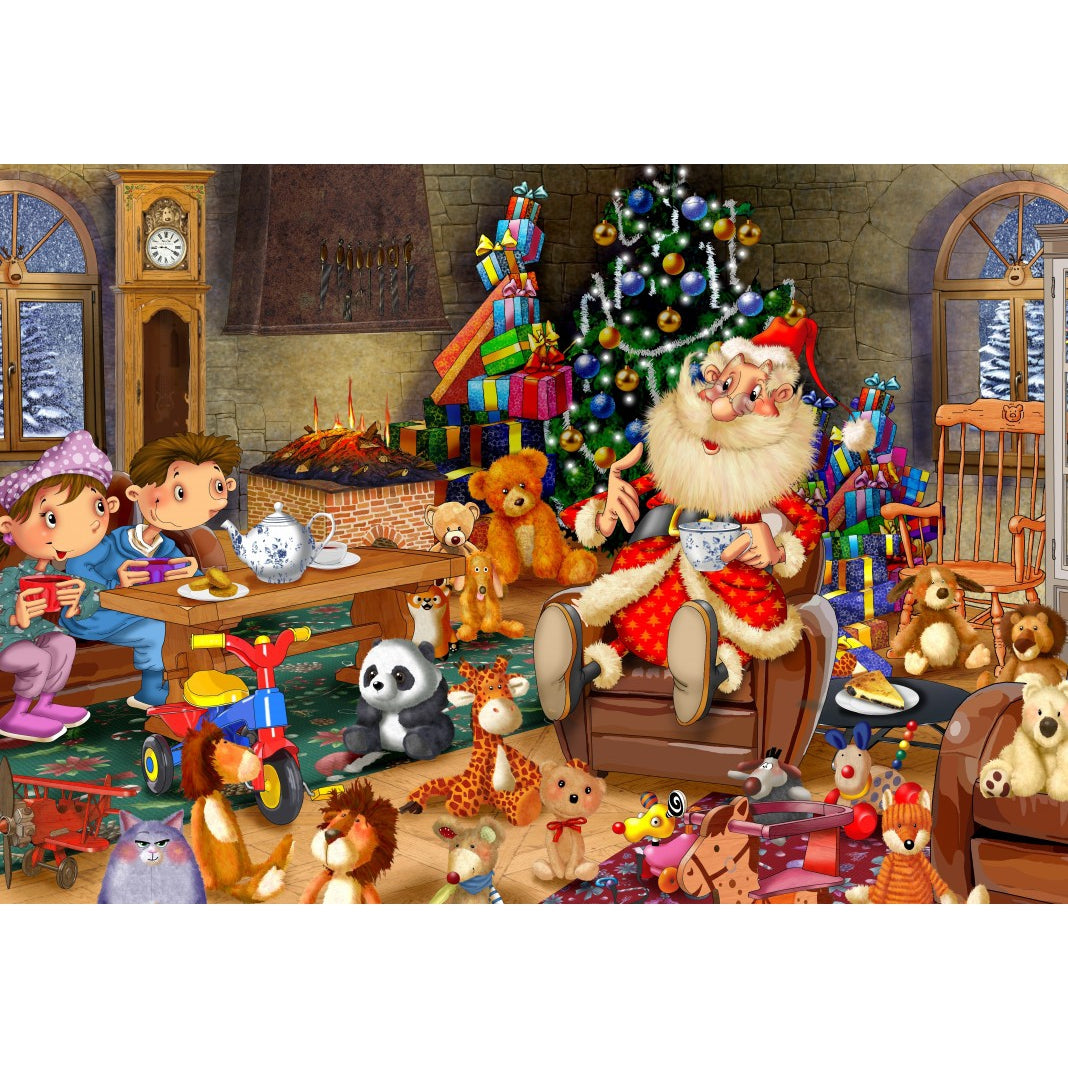 Goûter de Noël - 1000 Teile Puzzle