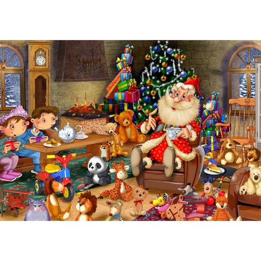 Goûter de Noël - 1000 Teile Puzzle