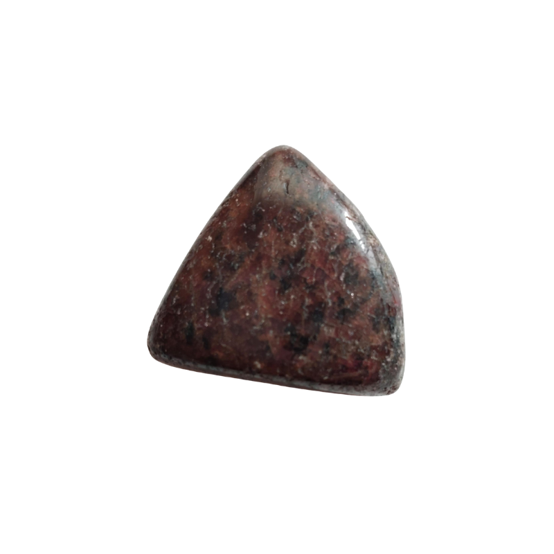 Granat Almandin braun Trommelstein
