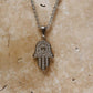Hamsa Anhänger - stahl