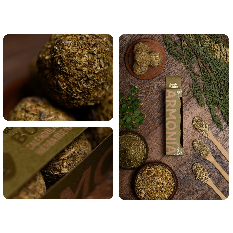 Harmonie - Kräuter-Smudge Bombs Sagrada Madre
