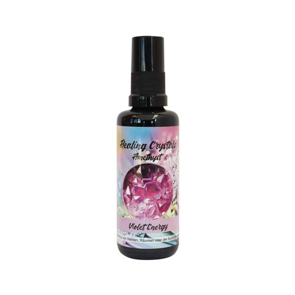 Healing Crystals Spray Amethyst - Violet Energy