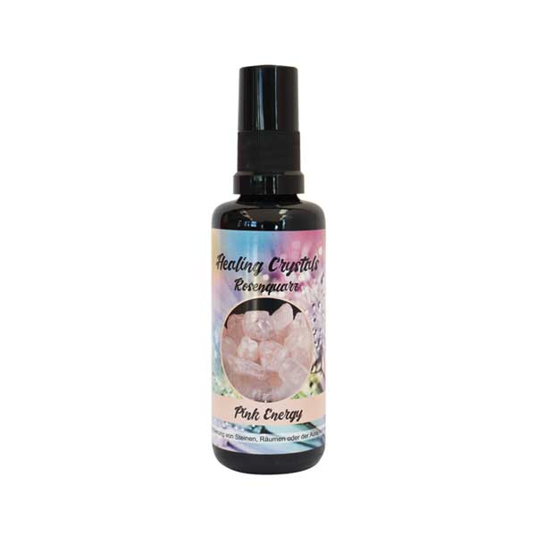 Healing Crystals Spray Rosenquarz - Pink Energy