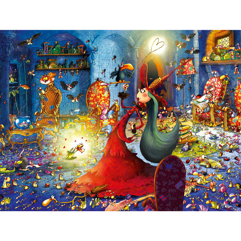 Hexe - 6000 Teile Puzzle