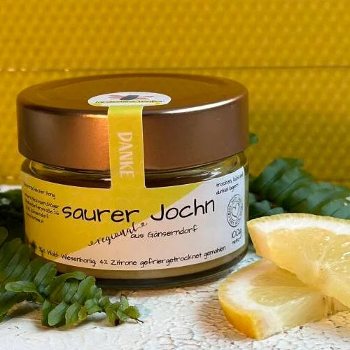 Saurer Jochn - Wald- und Wiesen-Cremehonig mit Zitrone
