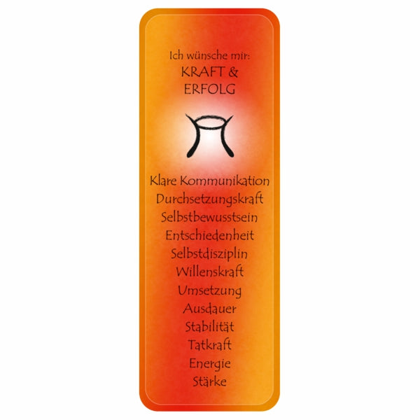 Wunscherfüllung Affirmationskärtchen Kraft & Erfolg