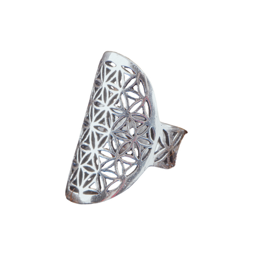 Blume des Lebens Ring