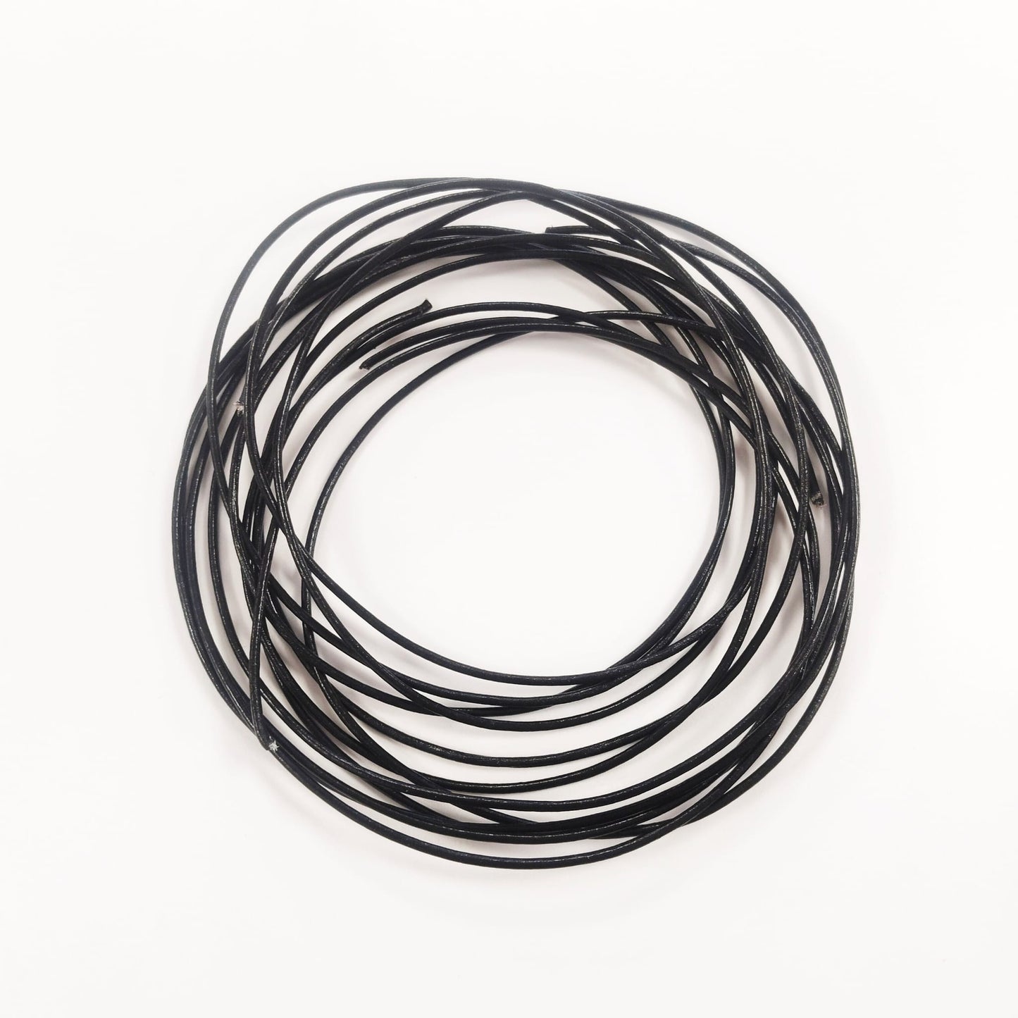 Lederband schwarz