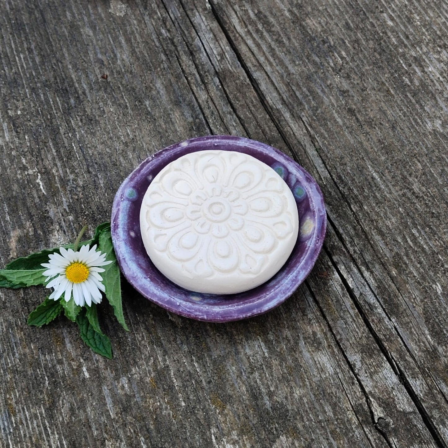 Keramik Duftstein Mandala
