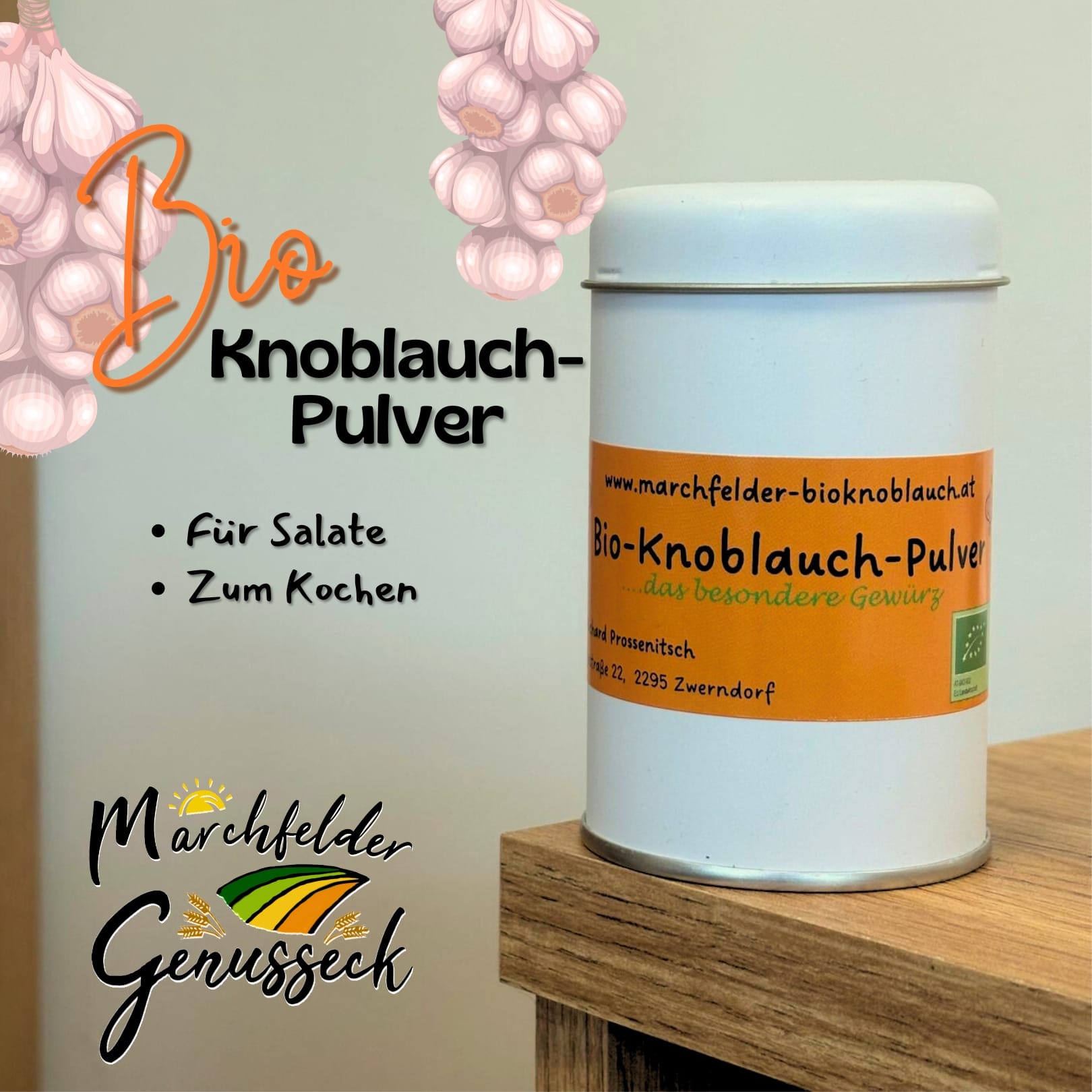 Bio Knoblauchpulver