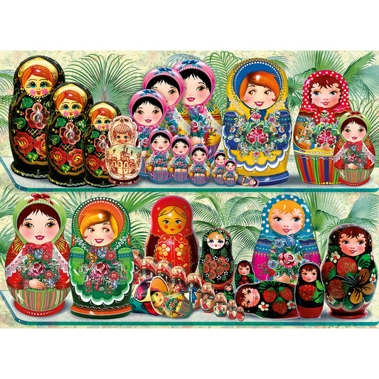 Matryoshka Dolls - 6000 Teile Puzzle