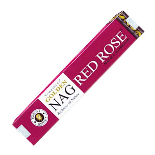 Golden Nag Red Rose Räucherstäbchen