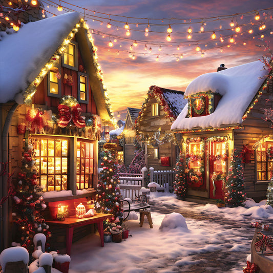 Christmas House - 1000 Teile Puzzle