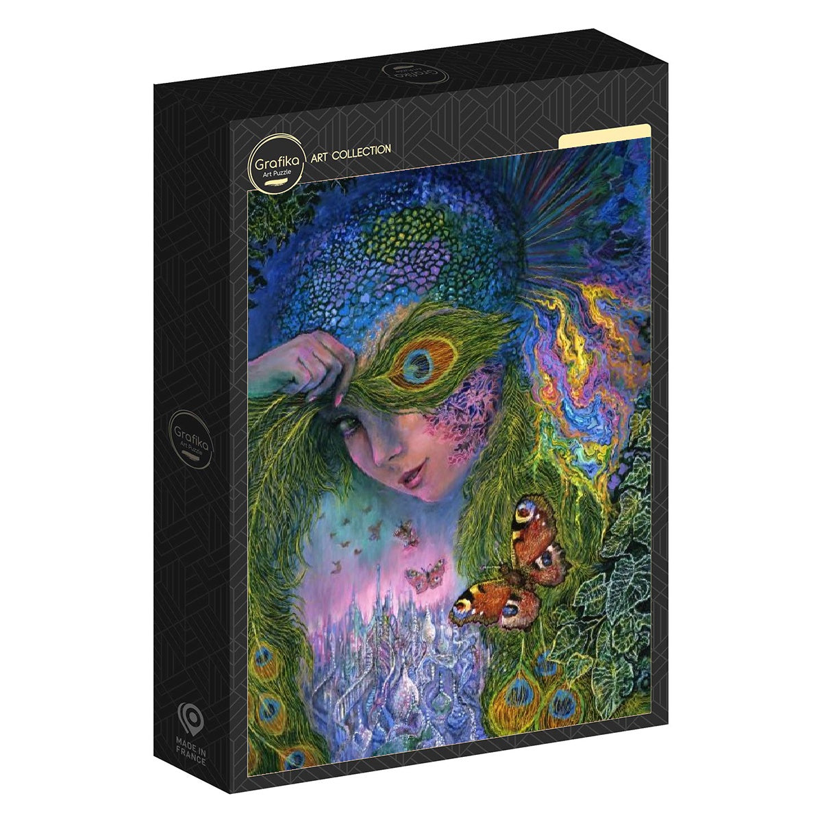 Peacock Goddess - 1000 Teile Puzzle