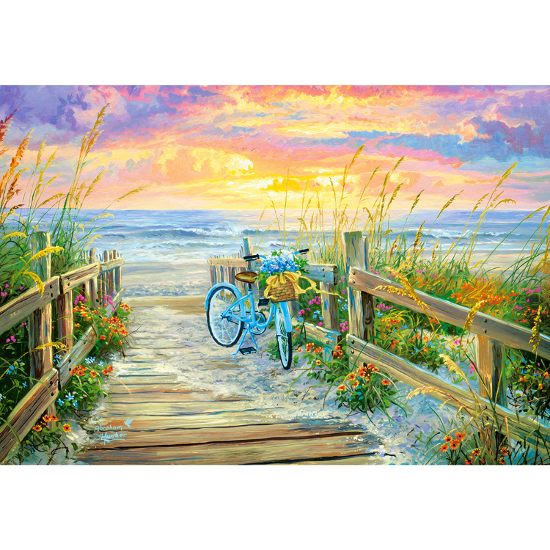 Morning Ride - 1000 Teile Puzzle