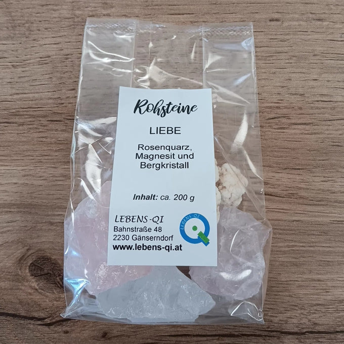Rohsteinmischung Liebe