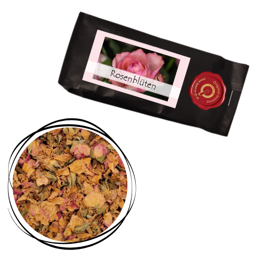 Rose rosa - Blüten