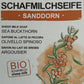 Schafmilchseife Sanddorn