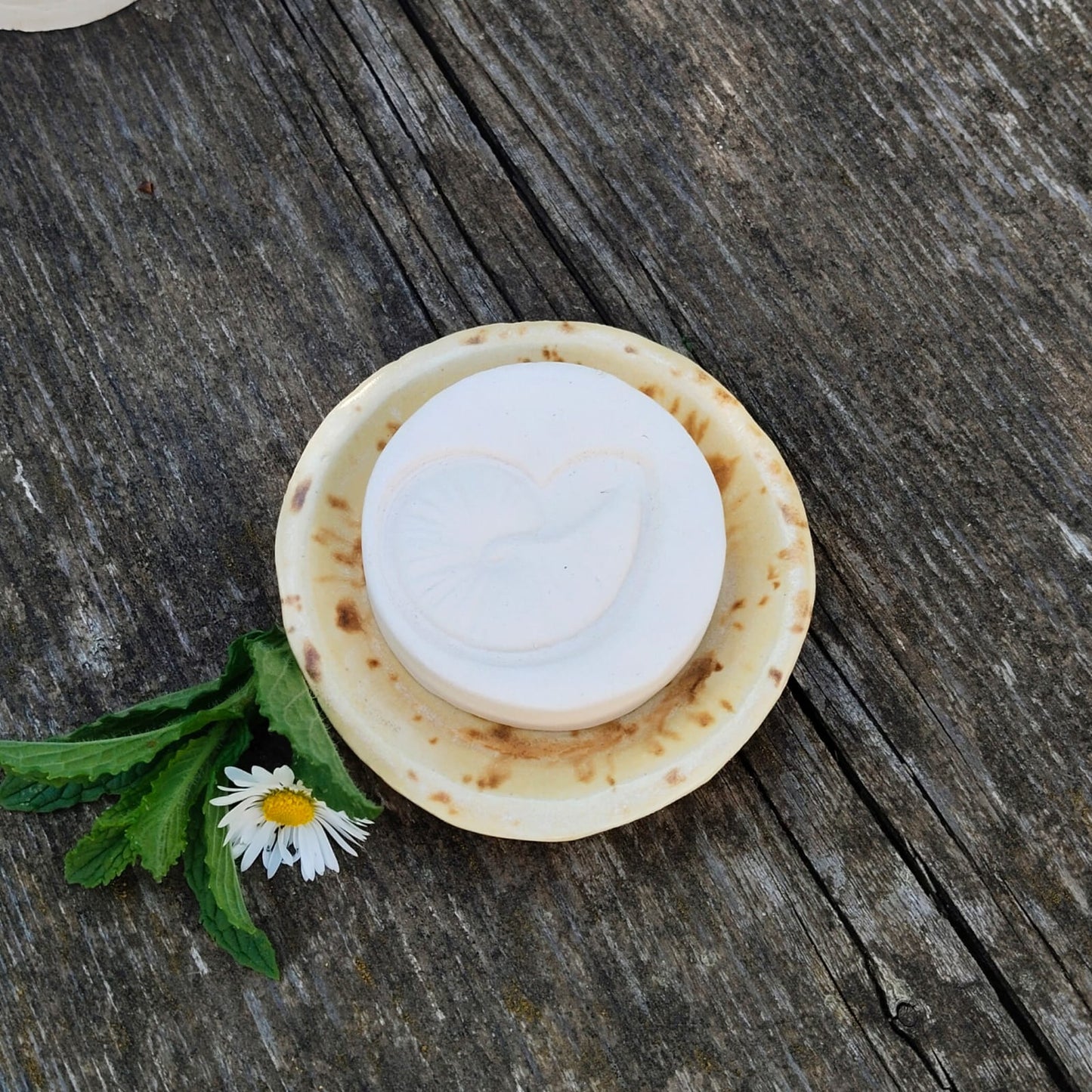 Keramik Duftstein Schnecke